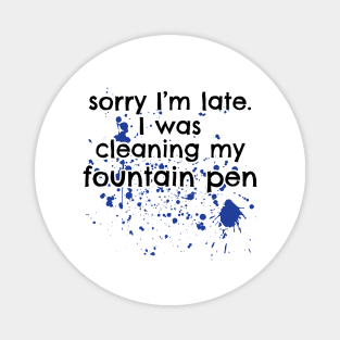 Fountain Pen Cleaning Magnet